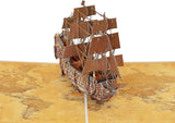 Sail Boat 3D Pop Up Card