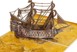 Sail Boat 3D Pop Up Card
