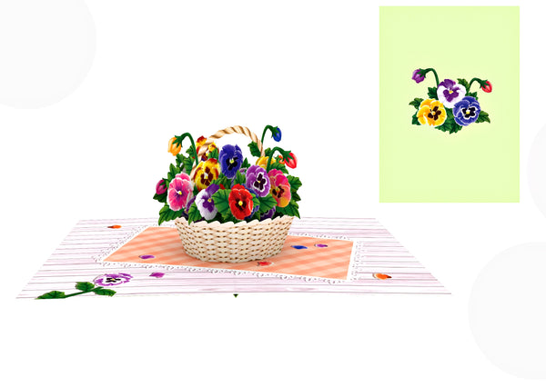 Pansy 3D card