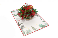 Poinsettia 3D Card